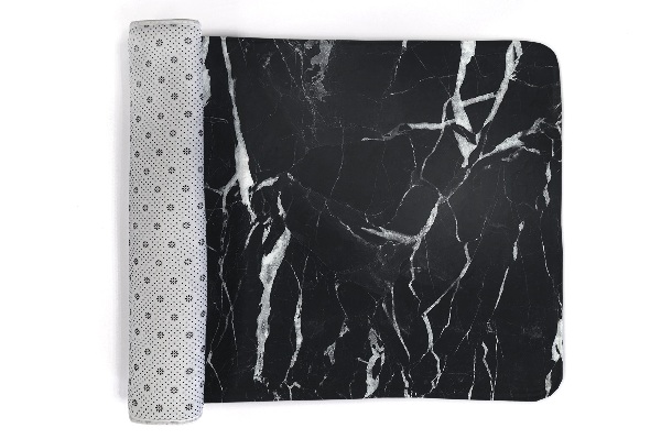 Alfombra Mármol negro