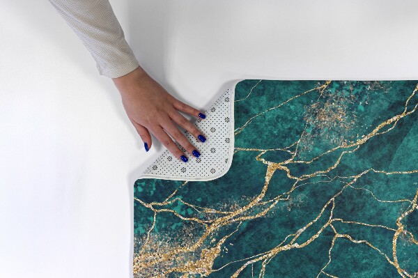 Alfombra Mármol verde