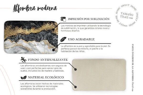 Alfombra Tablones de madera
