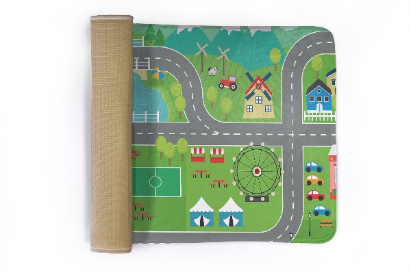 Alfombra infantil Ciudad con carreteras