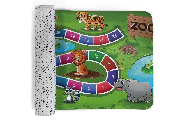 Alfombra infantil Juego de mesa zoo