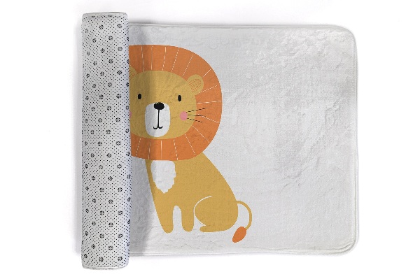 Alfombra infantil Estampado de leones