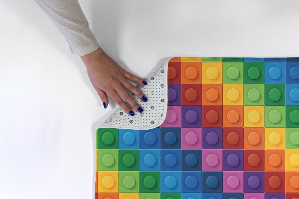 Alfombra infantil Bloques LEGO de colores