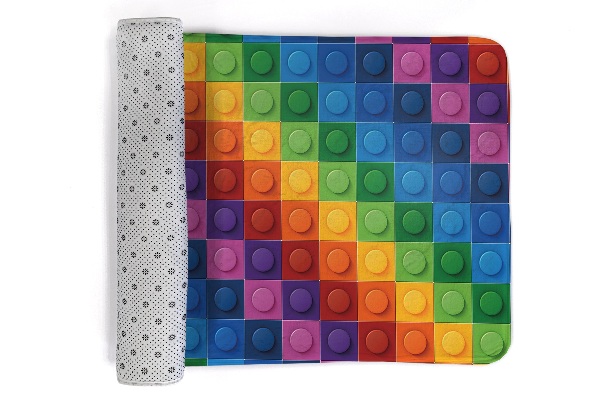 Alfombra infantil Bloques LEGO de colores