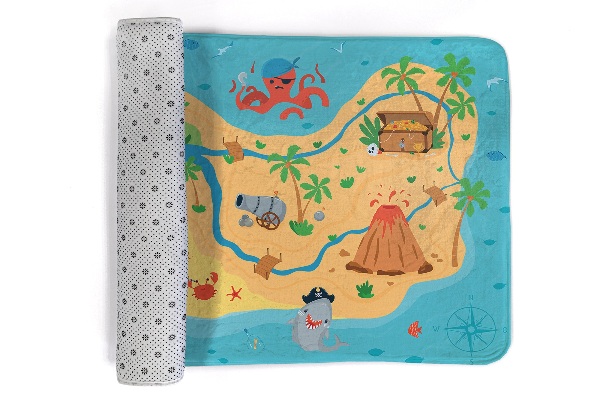 Alfombra infantil Mapa del tesoro
