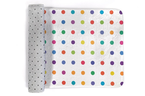 Alfombra infantil Puntos de colores