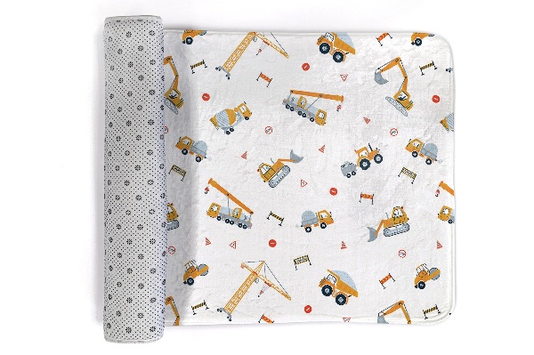 Alfombra infantil Maquinaria de construcción
