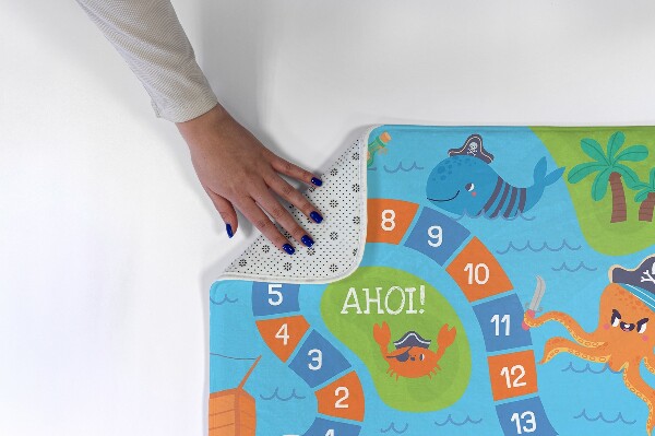 Alfombra infantil Juego de mesa de piratas