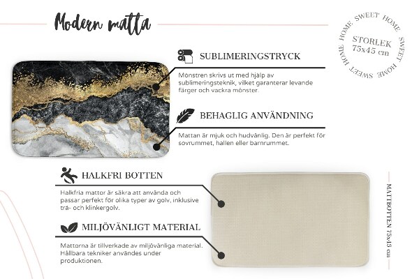 Alfombra infantil Bosque con animales salvajes y árboles
