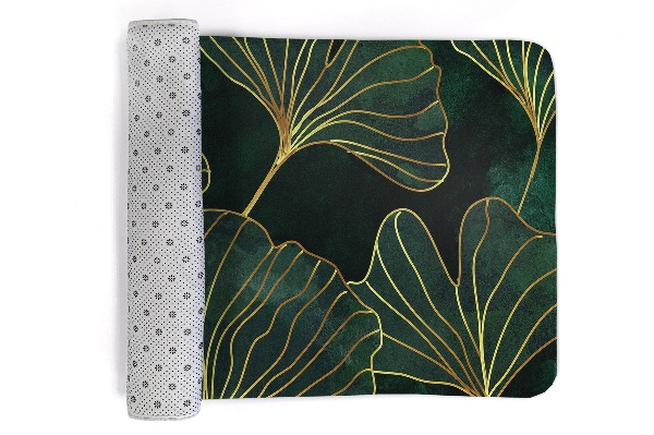 Alfombra antideslizante Hojas de ginkgo