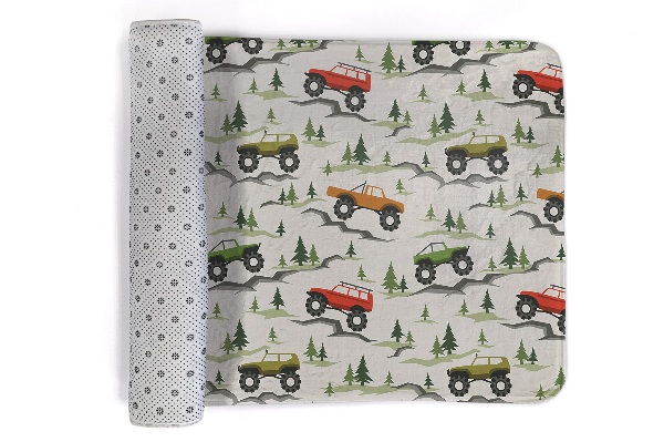 Alfombra infantil Patrón de coches todoterreno