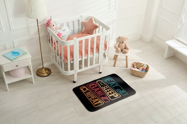 Alfombra infantil Juego de repetición Dormir Comer