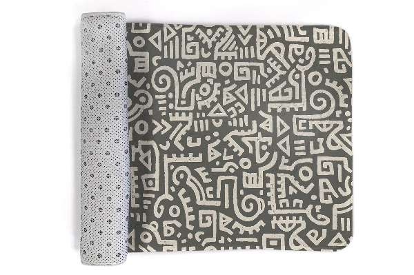 Alfombra antideslizante Símbolos y motivos geométricos abstractos