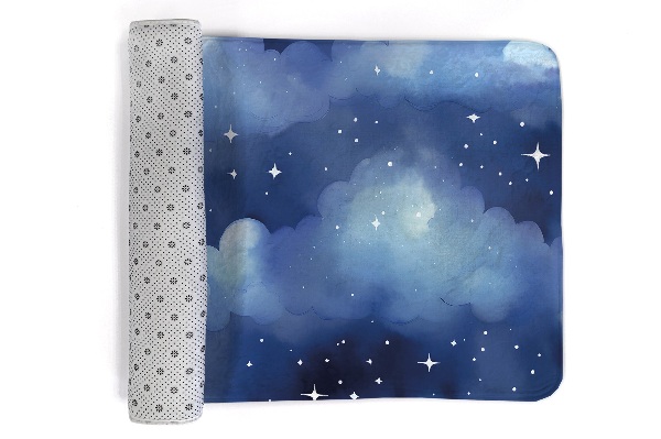 Alfombra infantil Nubes y estrellas