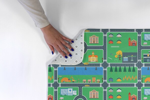 Alfombra infantil Ciudad con carreteras Calles