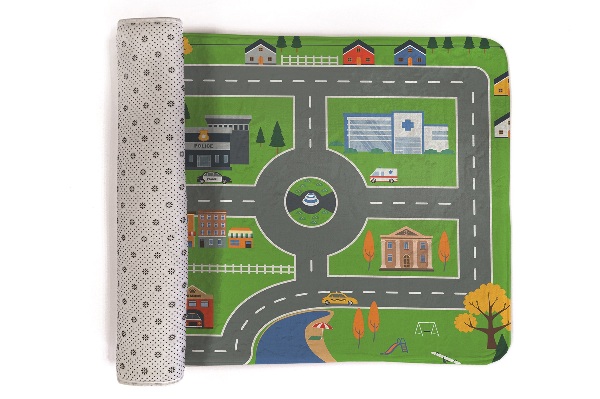 Alfombra infantil Ciudad con carreteras