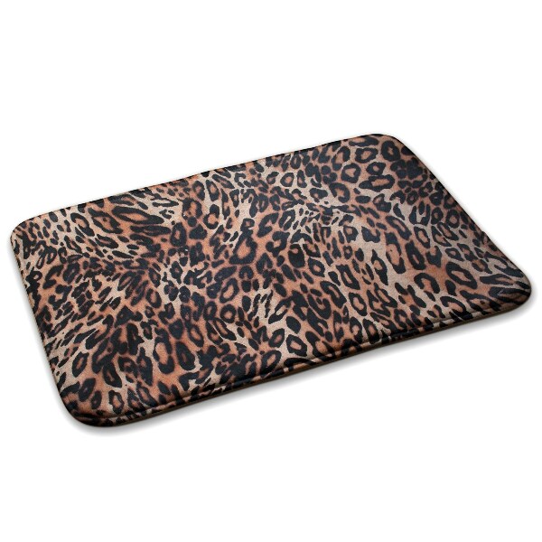 Alfombra antideslizante Patrón de piel de leopardo