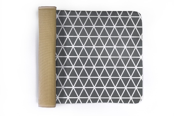 Alfombra antideslizante Estampado triangular