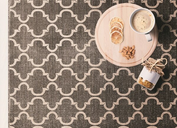Alfombra de vinilo para cocina Patrón oriental