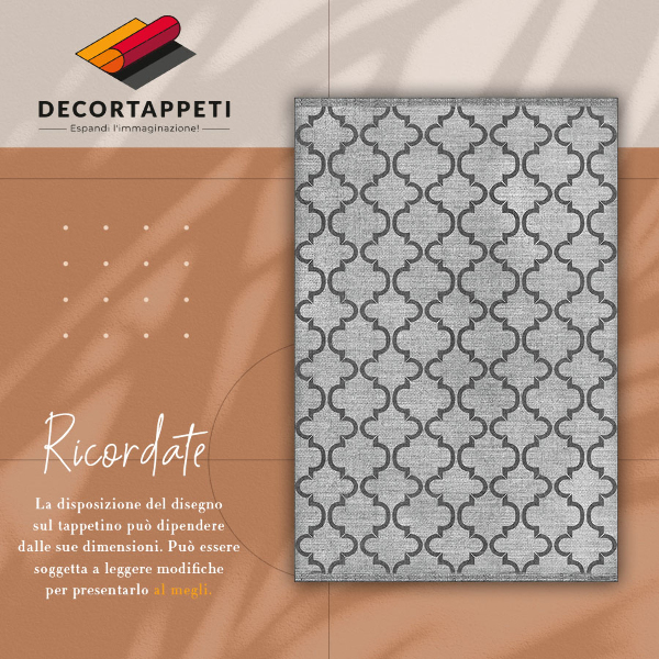 Alfombra vinilo cocina Patrón geométrico oriental
