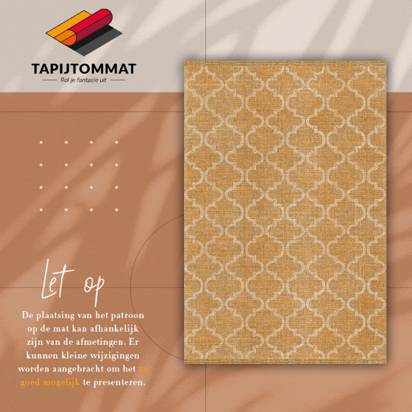 Alfombra vinílica Patrón marroquí
