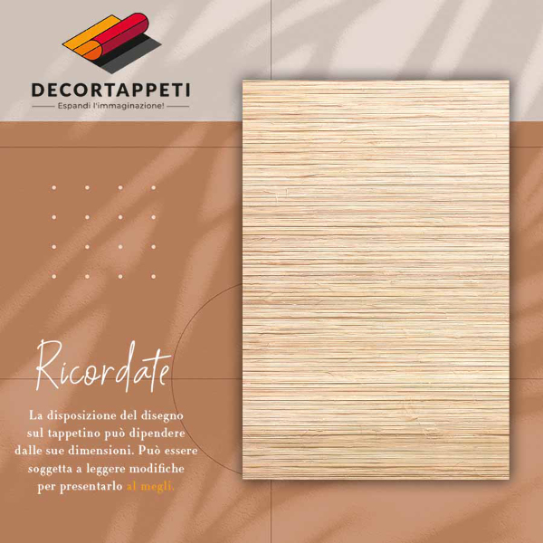 Alfombra vinílica Textura de paja