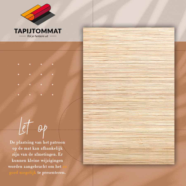 Alfombra vinílica Textura de paja