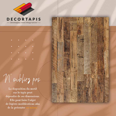 Alfombra pvc Tablas cortas