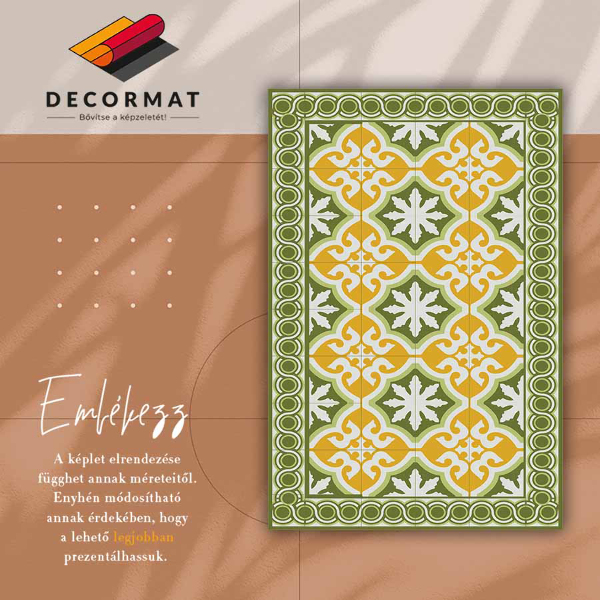 Alfombra de vinilo Azulejos clásicos
