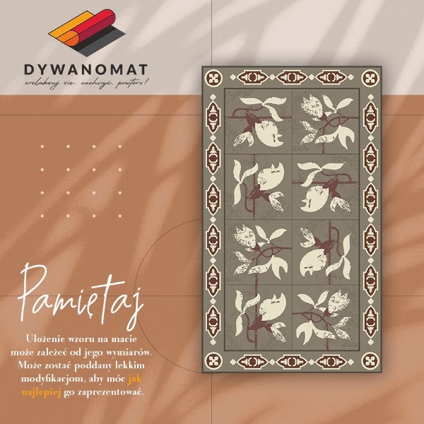Alfombra vinilo cocina Azulejos de magnolia
