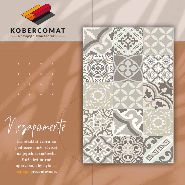 Alfombra vinilo cocina Diferentes patrones