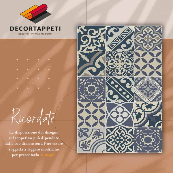 Alfombra pvc Patrones retro
