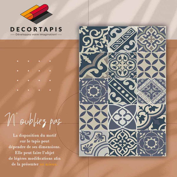 Alfombra pvc Patrones retro