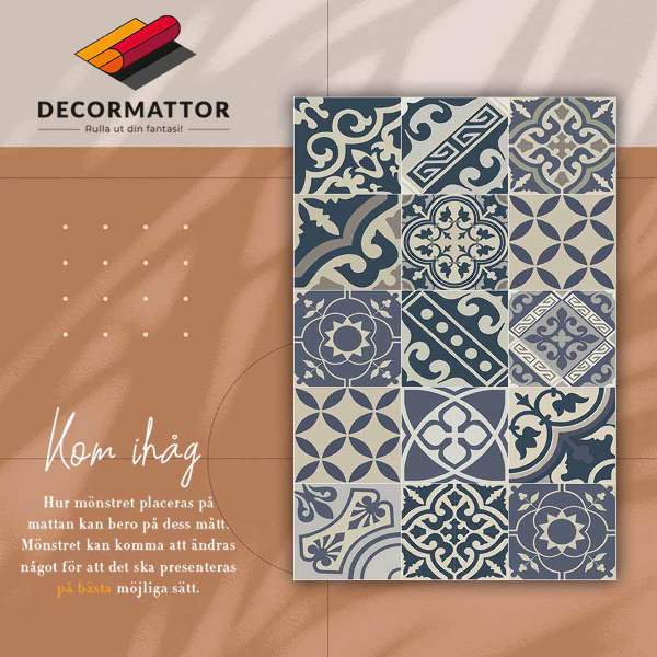 Alfombra pvc Patrones retro