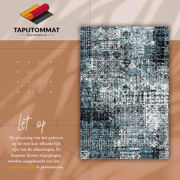 Alfombra de vinilo para salon Tela de patrón