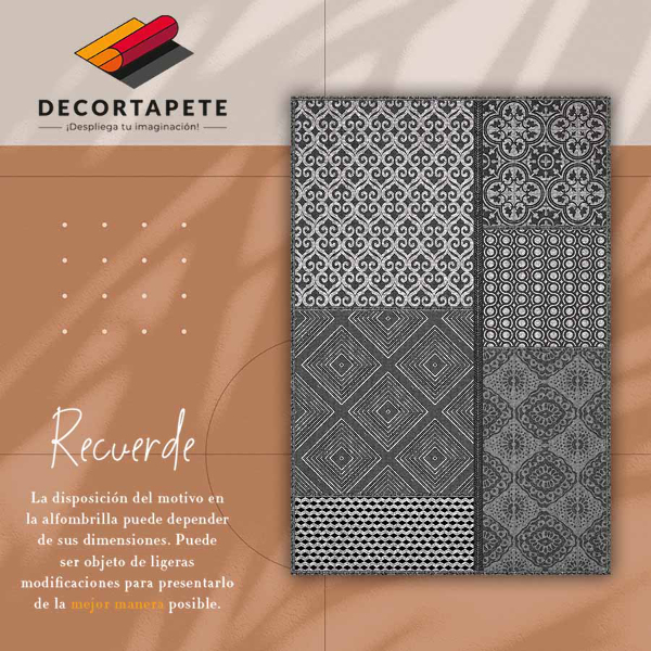 Alfombra vinilo Mezcla de diferentes diseños