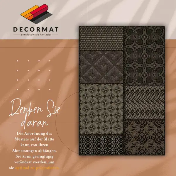 Alfombra pvc Combinación de muchos diseños