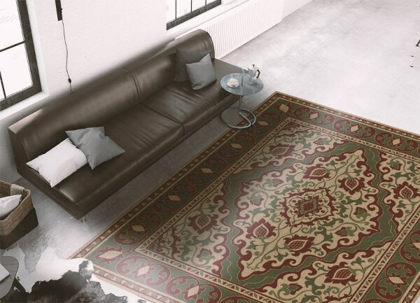 Alfombra de vinilo Patrón simétrico