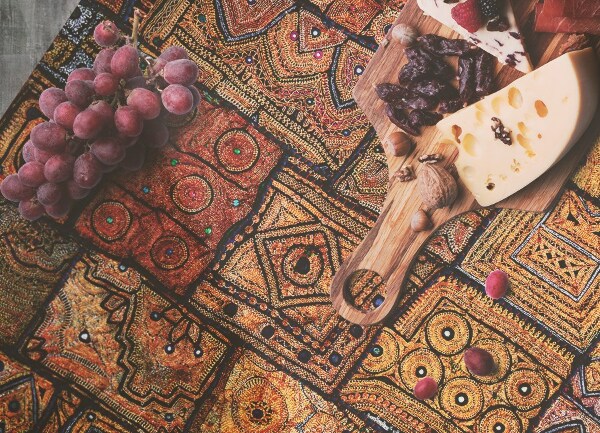 Alfombra de vinilo Mosaico turco