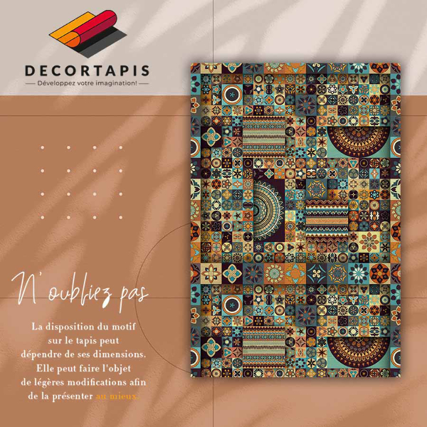 Alfombra pvc Mezcla de baldosas
