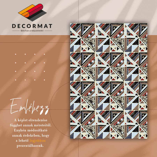 Alfombra vinilo Mosaico geométrico