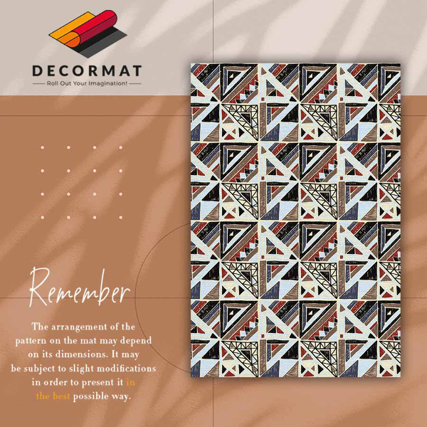 Alfombra vinilo Mosaico geométrico