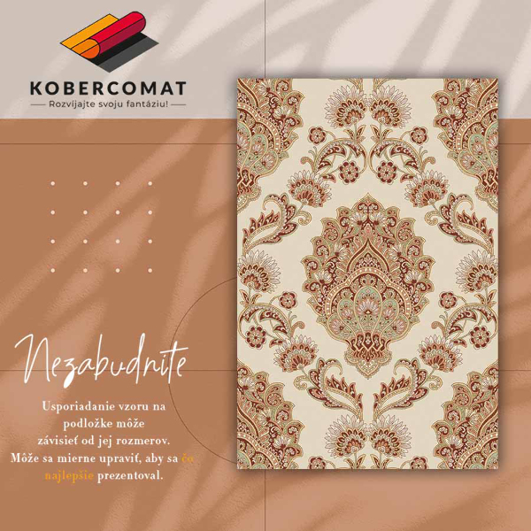 Alfombra vinilo cocina Estilo de Paisley