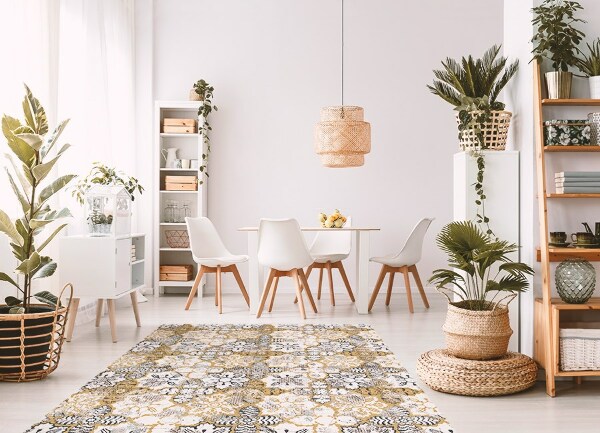 Alfombra vinilo cocina Hermosos detalles turcos