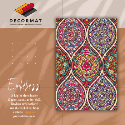 Alfombra pvc Mandala colorido