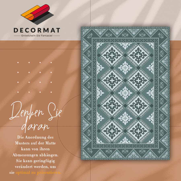 Alfombra vinílica Geometría y adornos