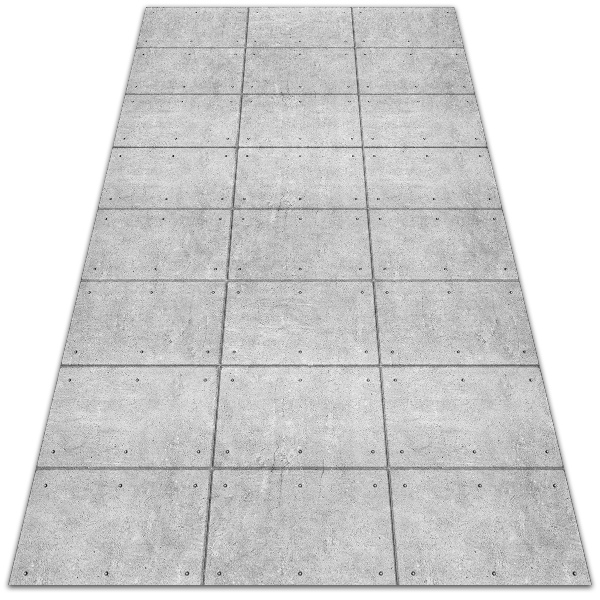 Alfombra vinílica Cubo de concreto