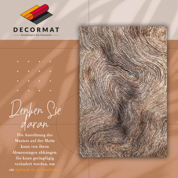 Alfombra vinilo Frascos de madera