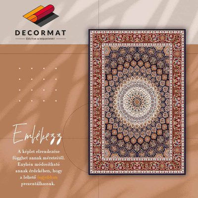 Alfombra pvc Mandala geométrica