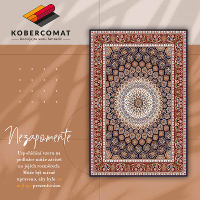 Alfombra pvc Mandala geométrica